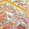 My room DIY 3D scene stickers four creative little worlds: (study corner time canteen MengMeng dressing room doll e-sports room)