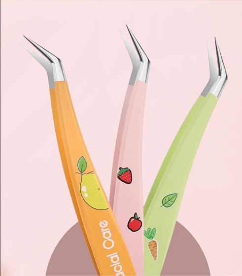 【 2-piece Set of Tweezers 】 Cute Fruit Series (For those over 18 years old only)